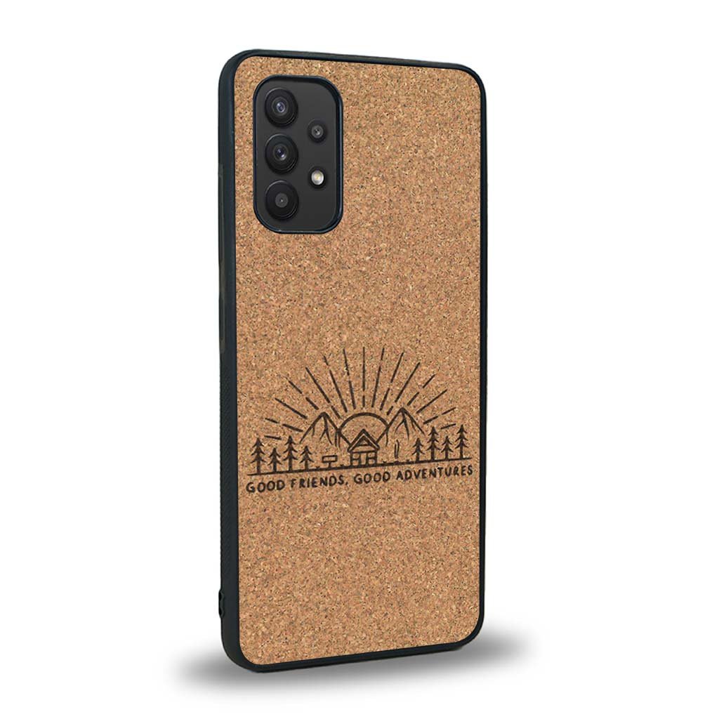 Coque Samsung A32 4G - Sunset Lovers - Coque en bois