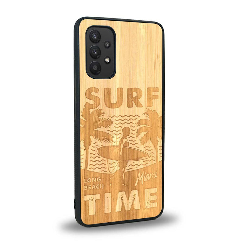 Coque Samsung A32 4G - Surf Time - Coque en bois