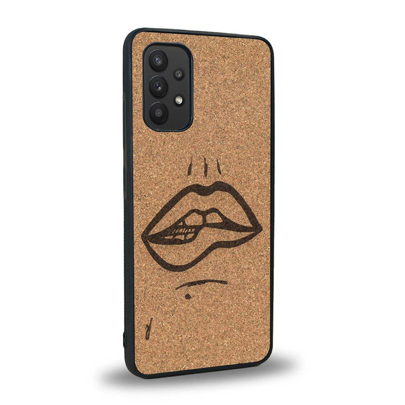 Coque Samsung A32 4G - The Kiss - Coque en bois