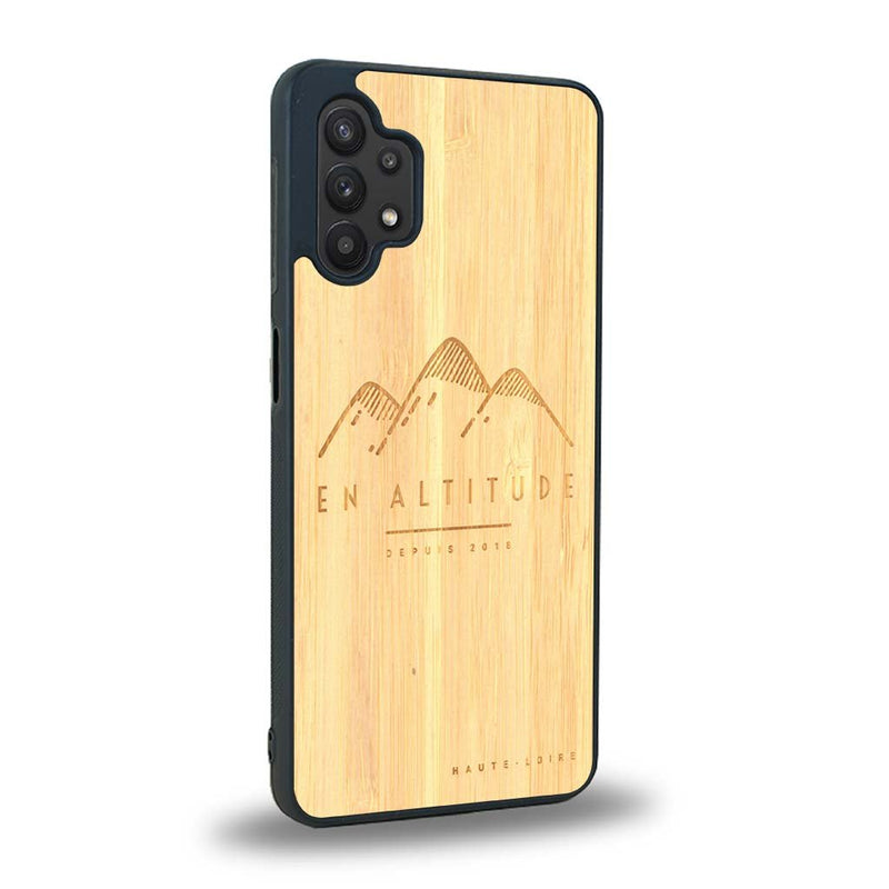 Coque Samsung A32 5G - En Altitude - Coque en bois