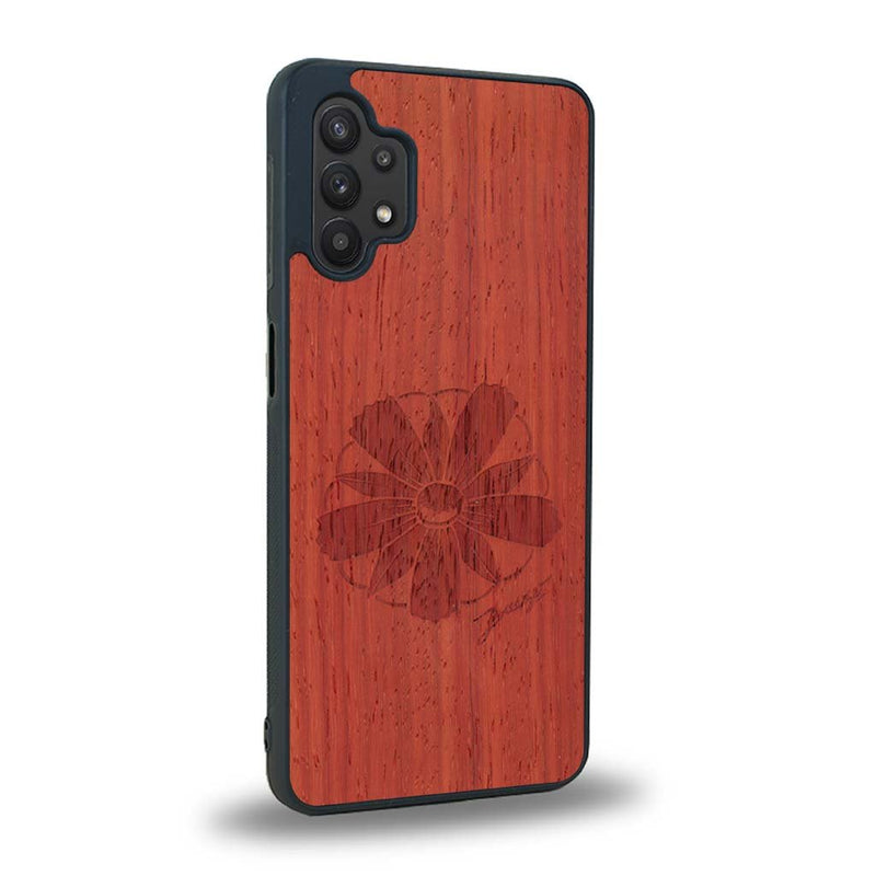 Coque Samsung A32 5G - La Fleur des Montagnes - Coque en bois