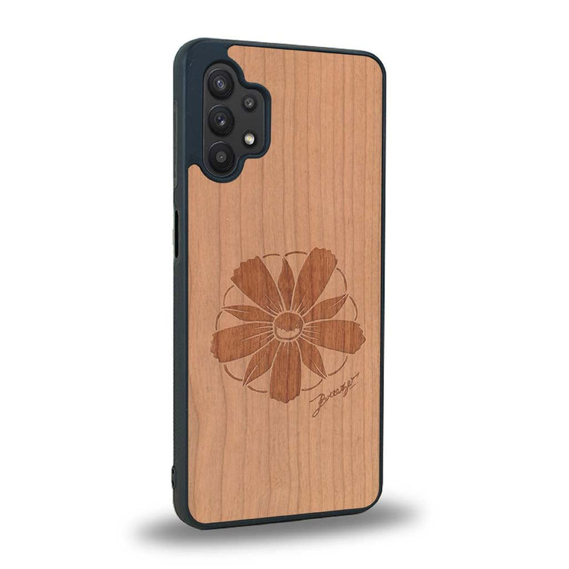 Coque Samsung A32 5G - La Fleur des Montagnes - Coque en bois