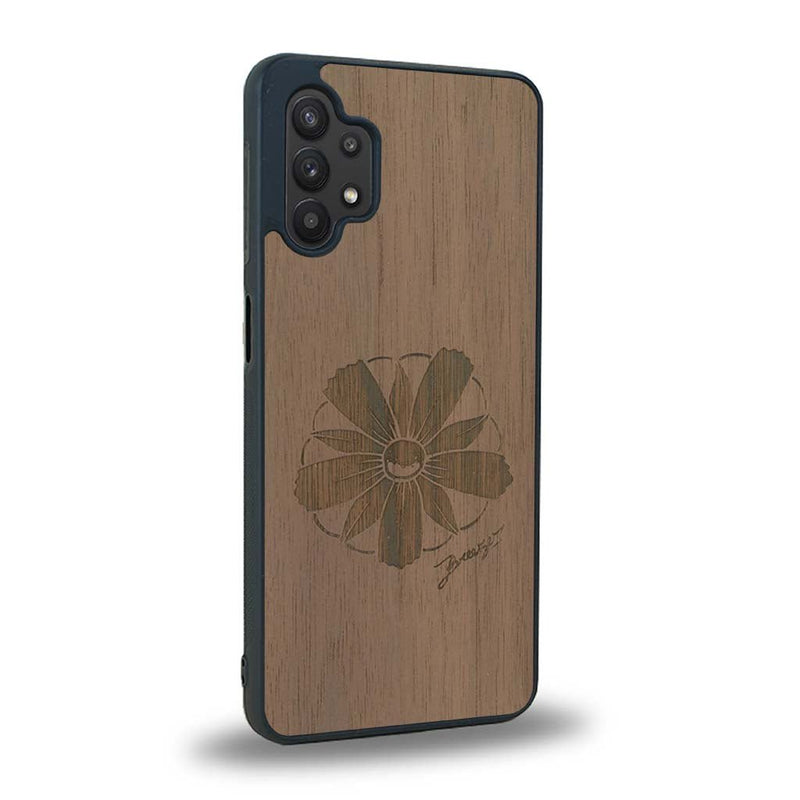 Coque Samsung A32 5G - La Fleur des Montagnes - Coque en bois