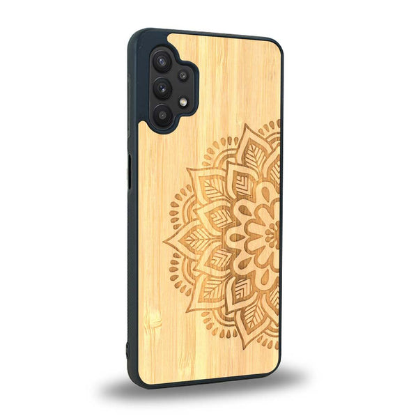 Coque Samsung A32 5G - Le Mandala Sanskrit - Coque en bois