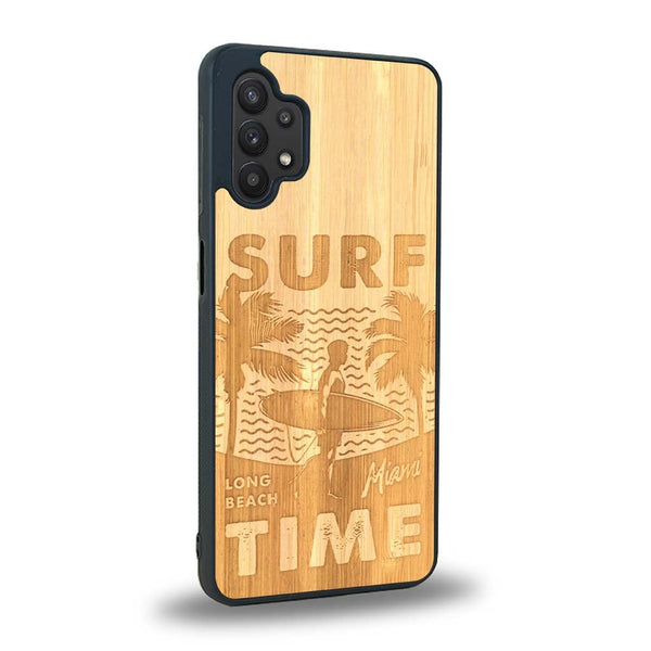 Coque Samsung A32 5G - Surf Time - Coque en bois