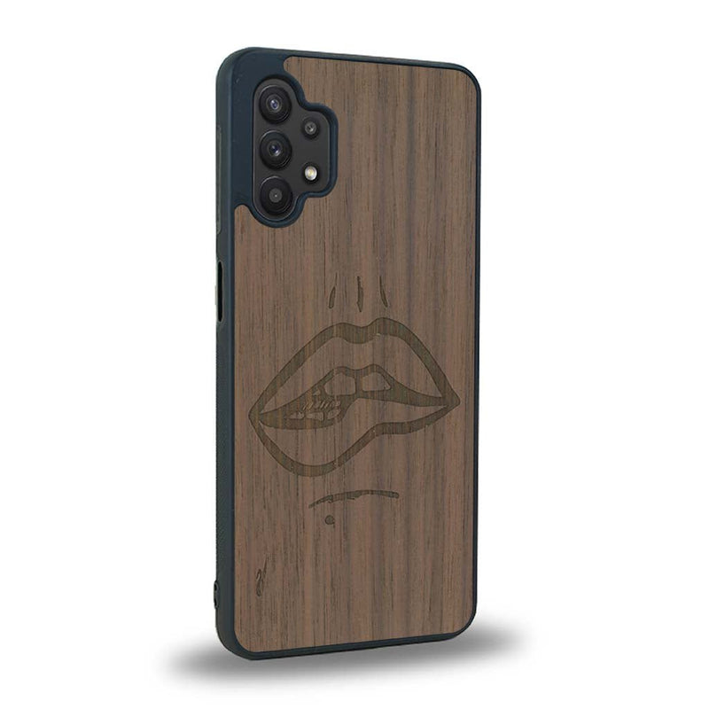 Coque Samsung A32 5G - The Kiss - Coque en bois