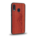 Coque Samsung A40 - La Garçonne - Coque en bois