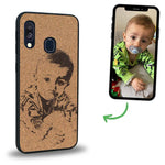 Coque Samsung A40 - La Personnalisable - Coque en bois