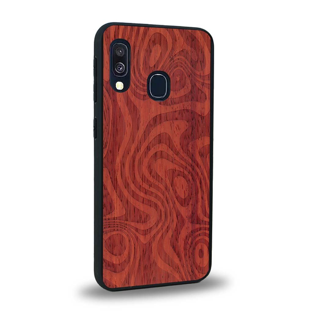 Coque Samsung A40 - L'Abstract - Coque en bois