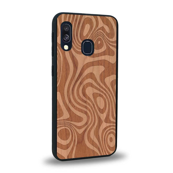 Coque Samsung A40 - L'Abstract - Coque en bois