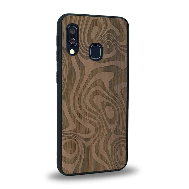 Coque Samsung A40 - L'Abstract - Coque en bois