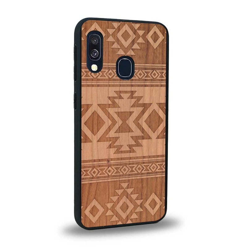 Coque Samsung A40 - L'Aztec - Coque en bois