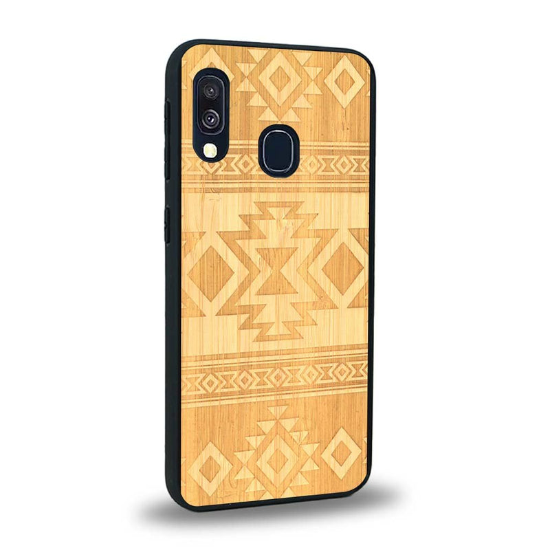 Coque Samsung A40 - L'Aztec - Coque en bois