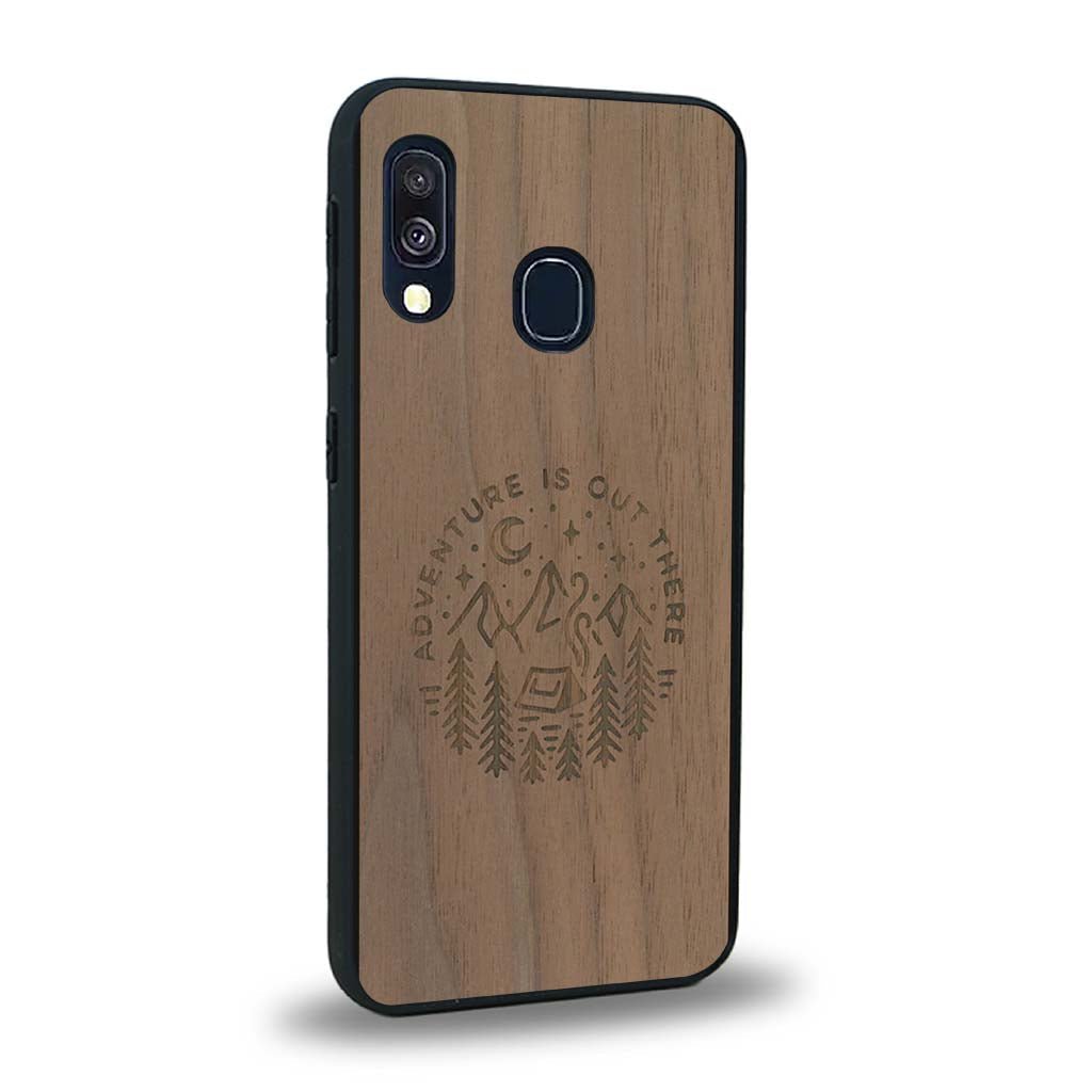 Coque Samsung A40 - Le Bivouac - Coque en bois