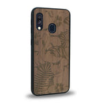 Coque Samsung A40 - Le Flamant Rose - Coque en bois