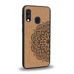 Coque Samsung A40 - Le Mandala Sanskrit - Coque en bois