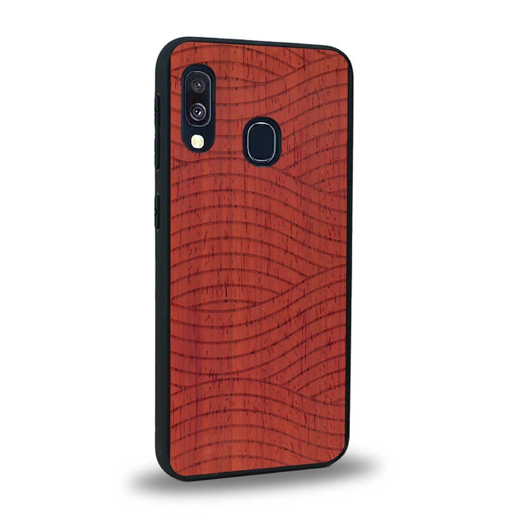 Coque Samsung A40 - Le Wavy Style - Coque en bois