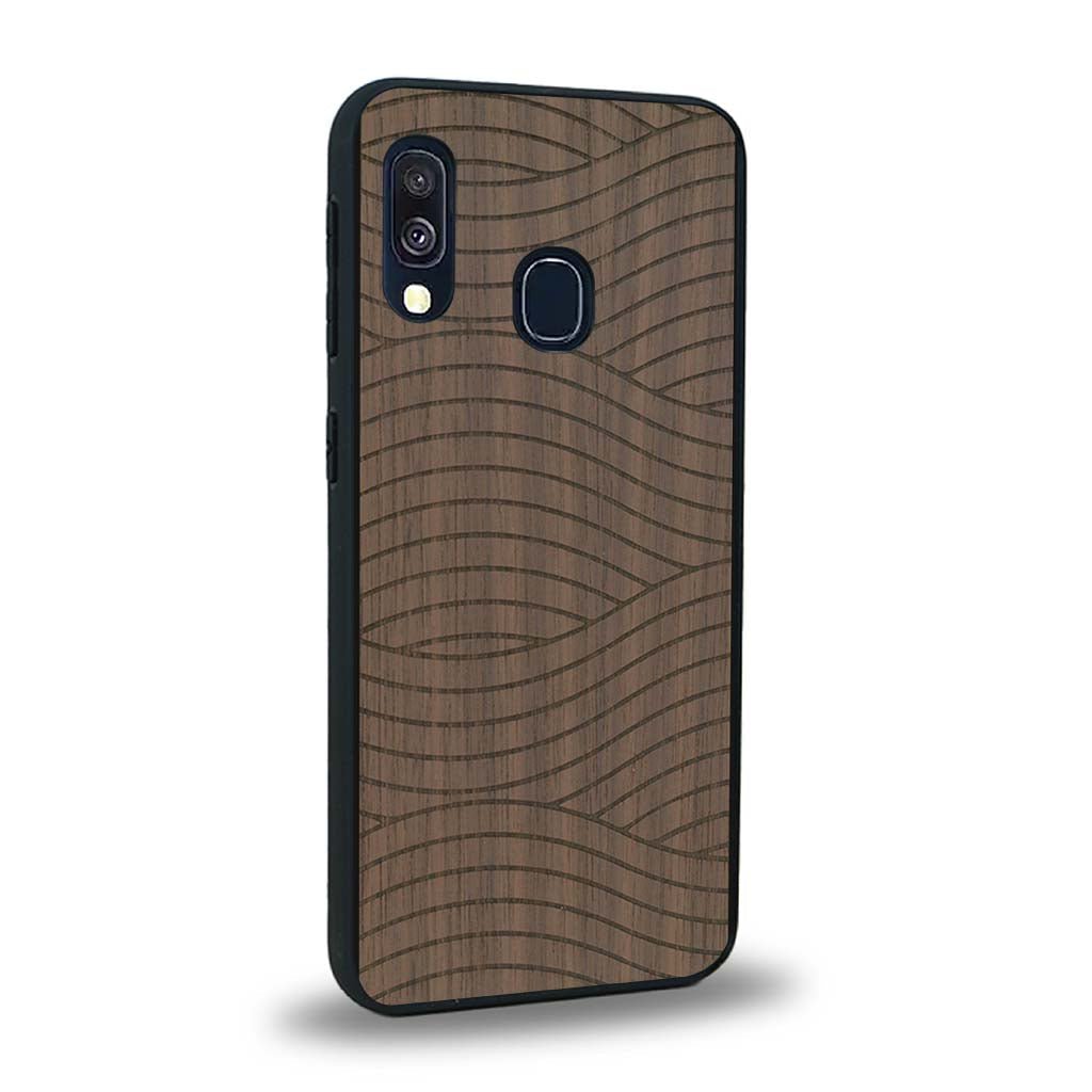 Coque Samsung A40 - Le Wavy Style - Coque en bois
