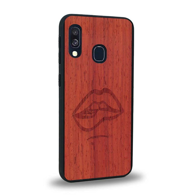 Coque Samsung A40 - The Kiss - Coque en bois