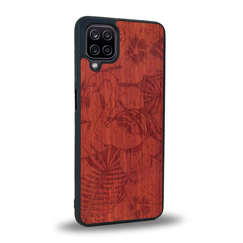 Coque Samsung A42 5G - Le Flamant Rose - Coque en bois