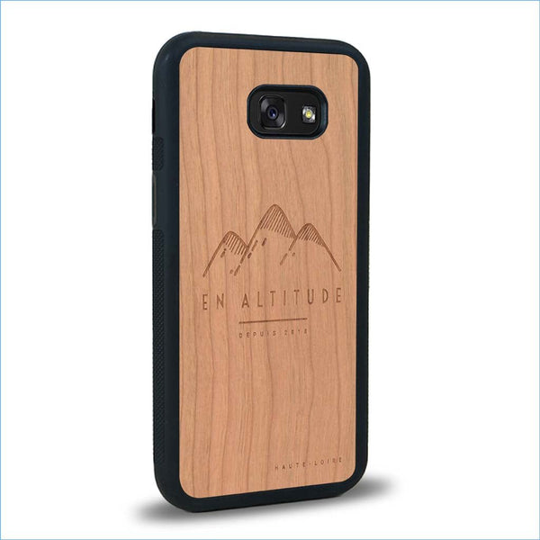 Coque Samsung A5 - En Altitude - Coque en bois