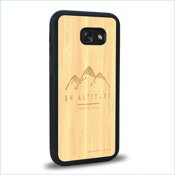 Coque Samsung A5 - En Altitude - Coque en bois