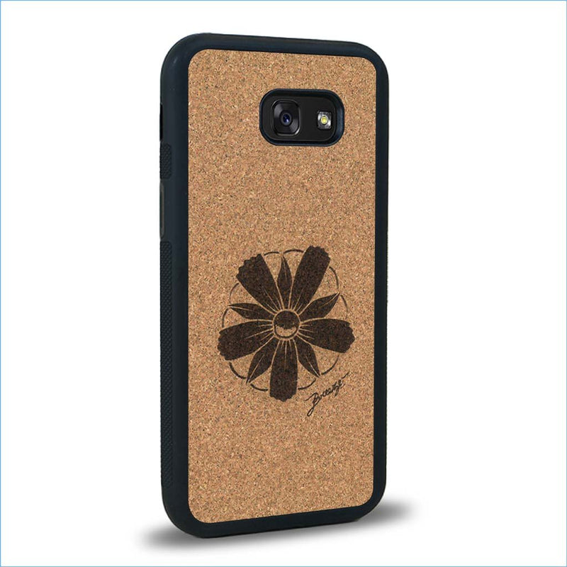 Coque Samsung A5 - La Fleur des Montagnes - Coque en bois