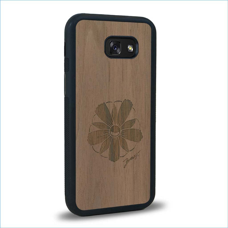 Coque Samsung A5 - La Fleur des Montagnes - Coque en bois