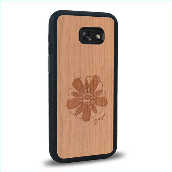 Coque Samsung A5 - La Fleur des Montagnes - Coque en bois