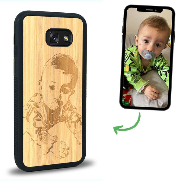 Coque Samsung A5 - La Personnalisable - Coque en bois