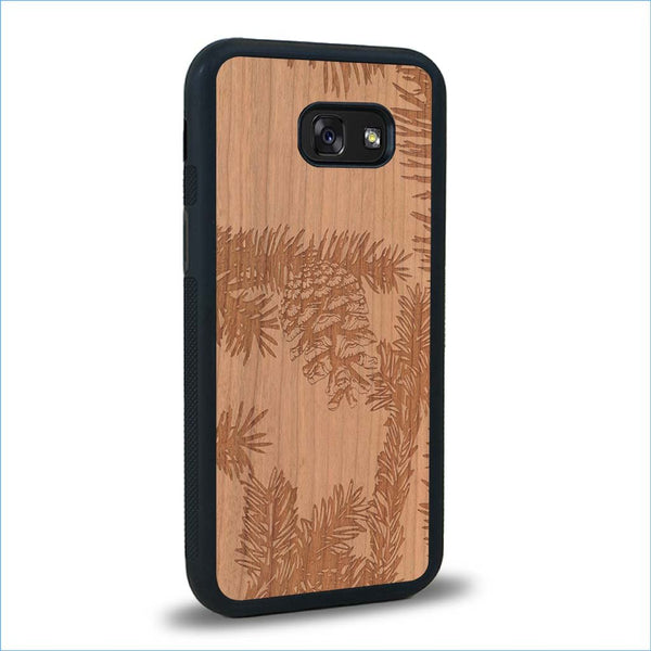 Coque Samsung A5 - La Pomme de Pin - Coque en bois