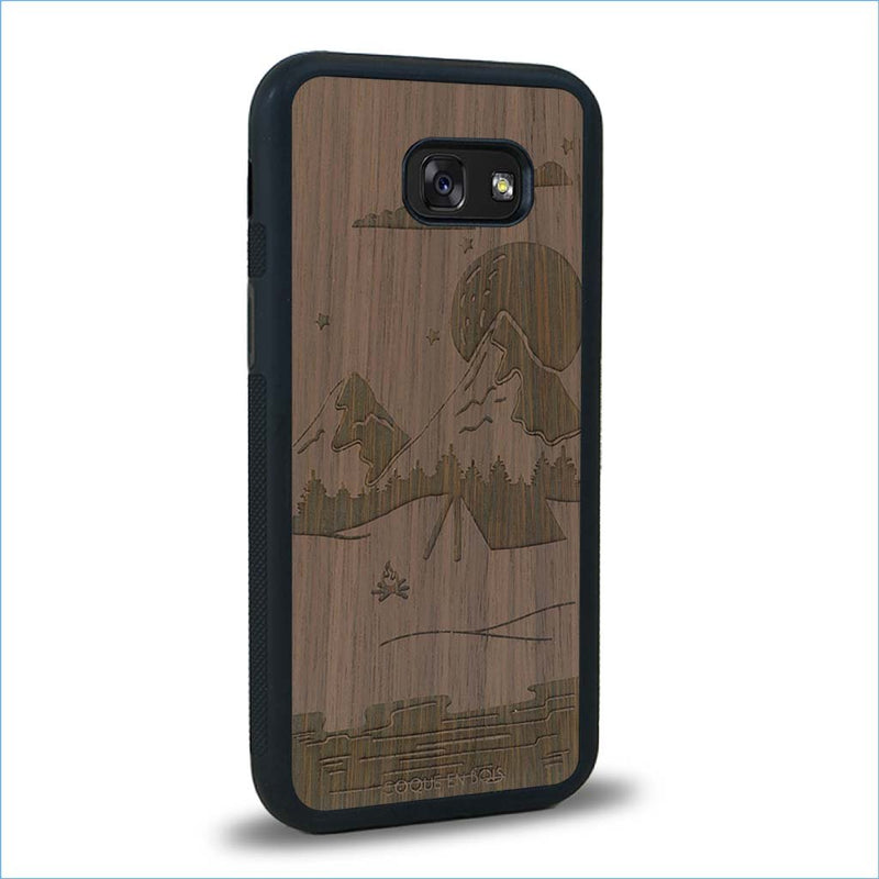 Coque Samsung A5 - Le Campsite - Coque en bois