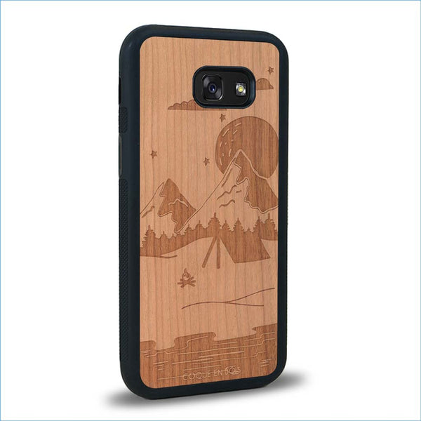 Coque Samsung A5 - Le Campsite - Coque en bois