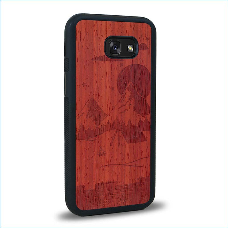 Coque Samsung A5 - Le Campsite - Coque en bois