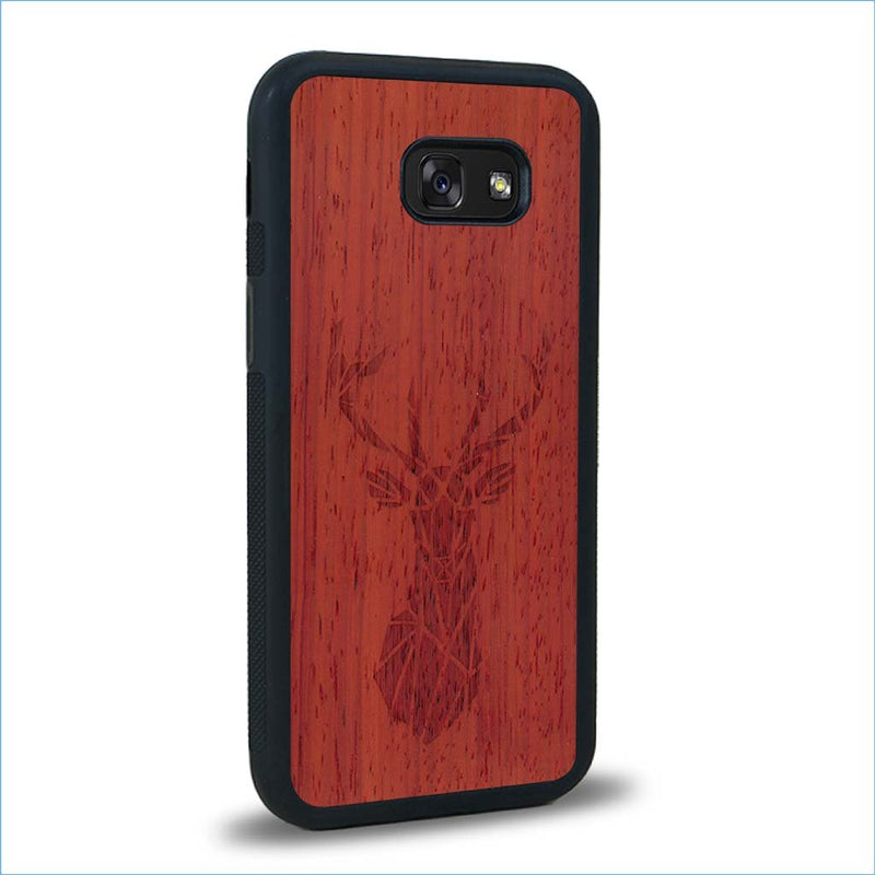 Coque Samsung A5 - Le Cerf - Coque en bois