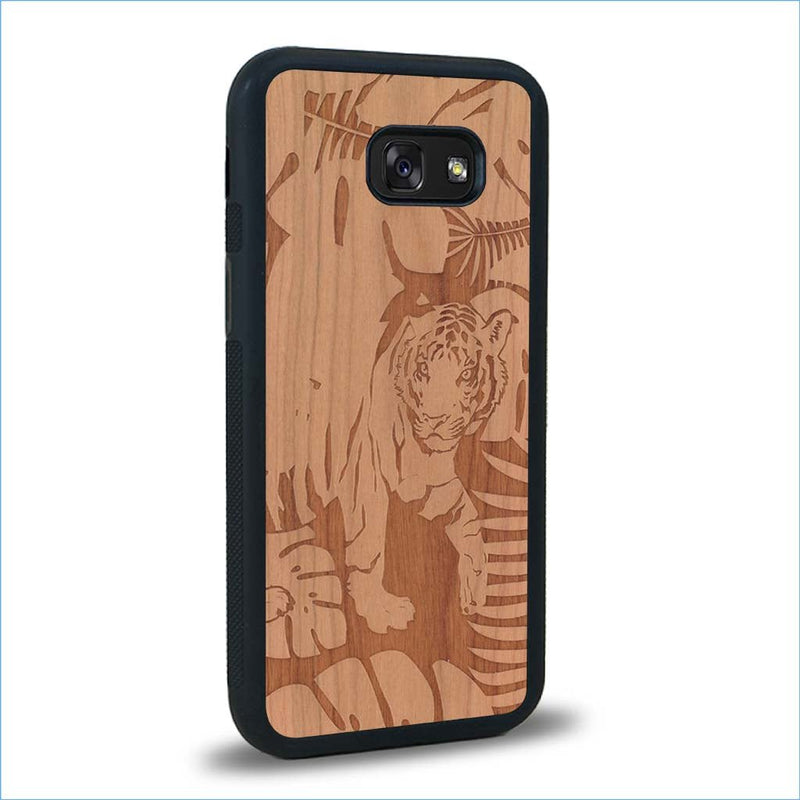 Coque Samsung A5 - Le Tigre - Coque en bois