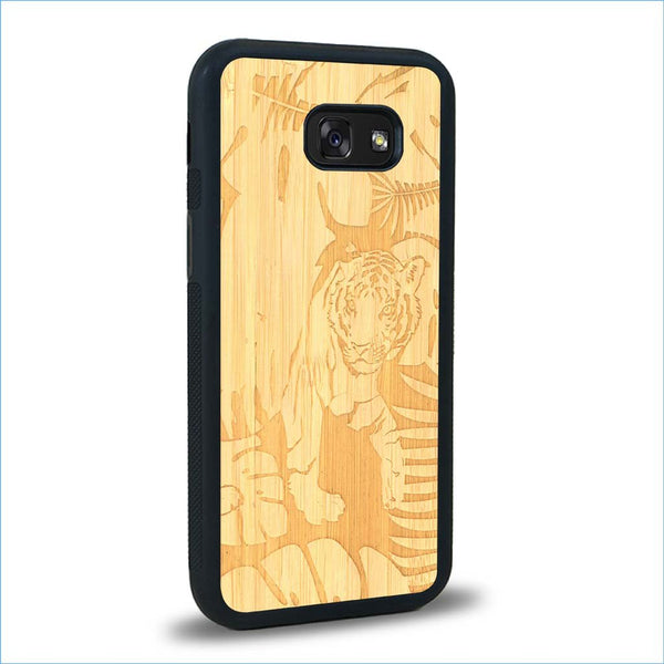 Coque Samsung A5 - Le Tigre - Coque en bois