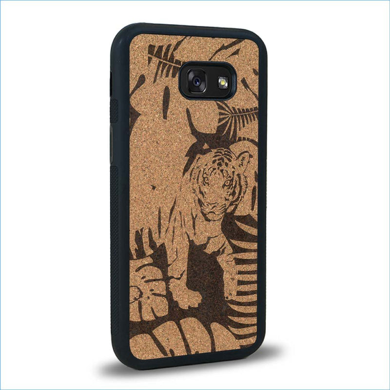 Coque Samsung A5 - Le Tigre - Coque en bois