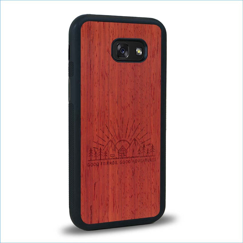 Coque Samsung A5 - Sunset Lovers - Coque en bois