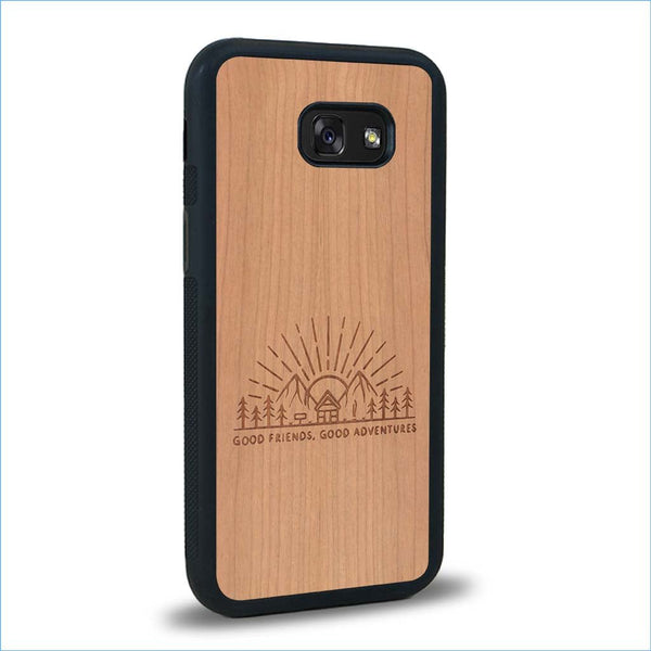Coque Samsung A5 - Sunset Lovers - Coque en bois