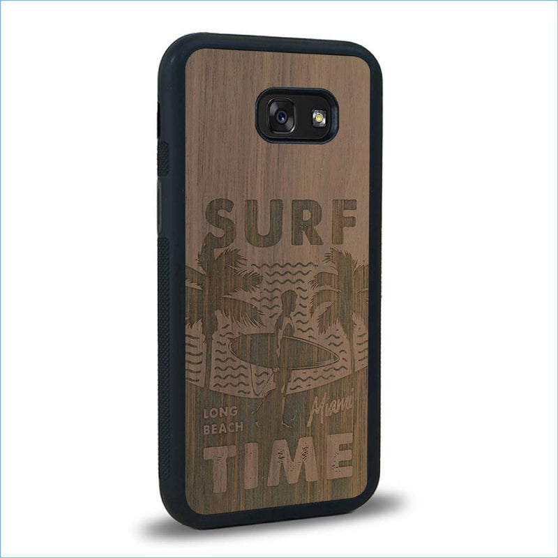 Coque Samsung A5 - Surf Time - Coque en bois