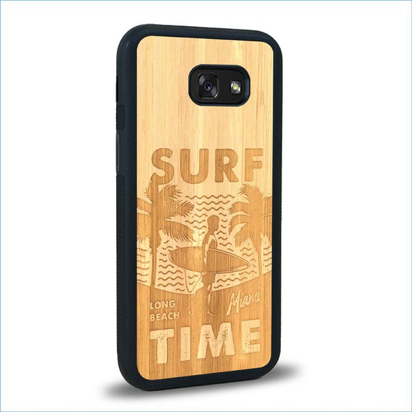 Coque Samsung A5 - Surf Time - Coque en bois