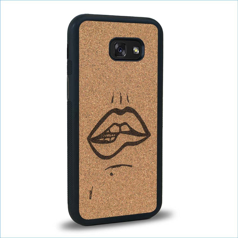 Coque Samsung A5 - The Kiss - Coque en bois