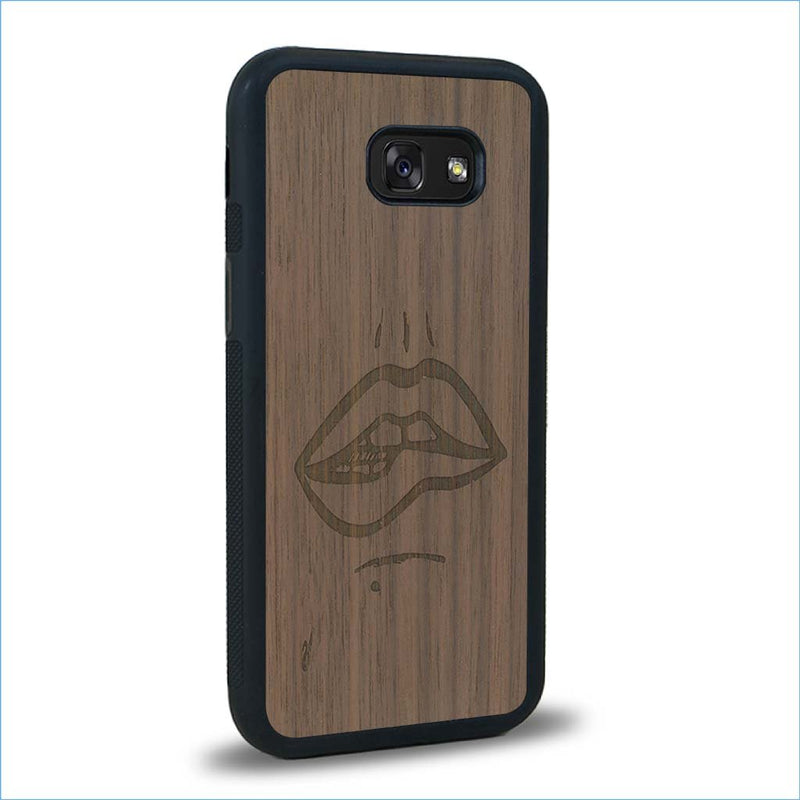 Coque Samsung A5 - The Kiss - Coque en bois