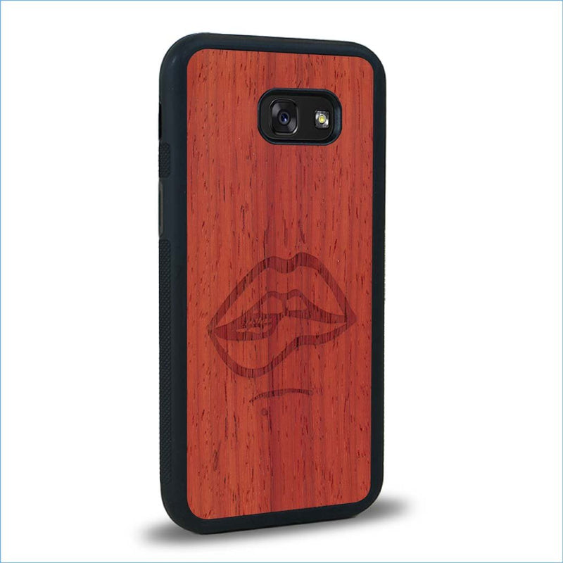 Coque Samsung A5 - The Kiss - Coque en bois