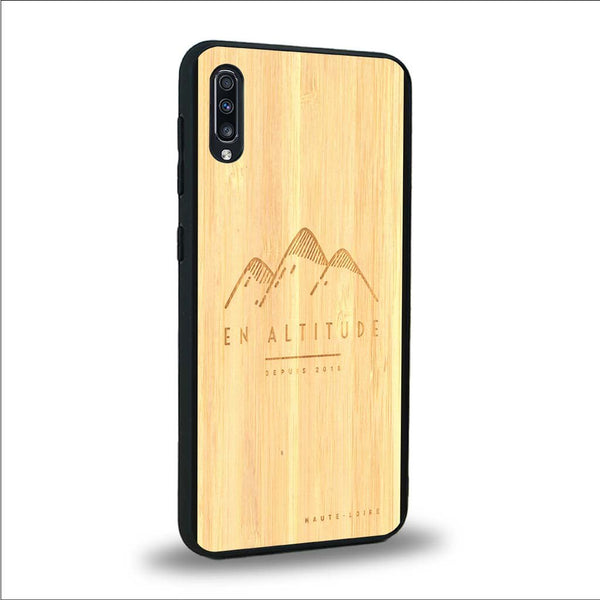 Coque Samsung A50 - En Altitude - Coque en bois