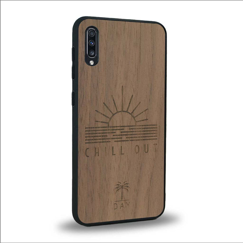 Coque Samsung A50 - La Chill Out - Coque en bois