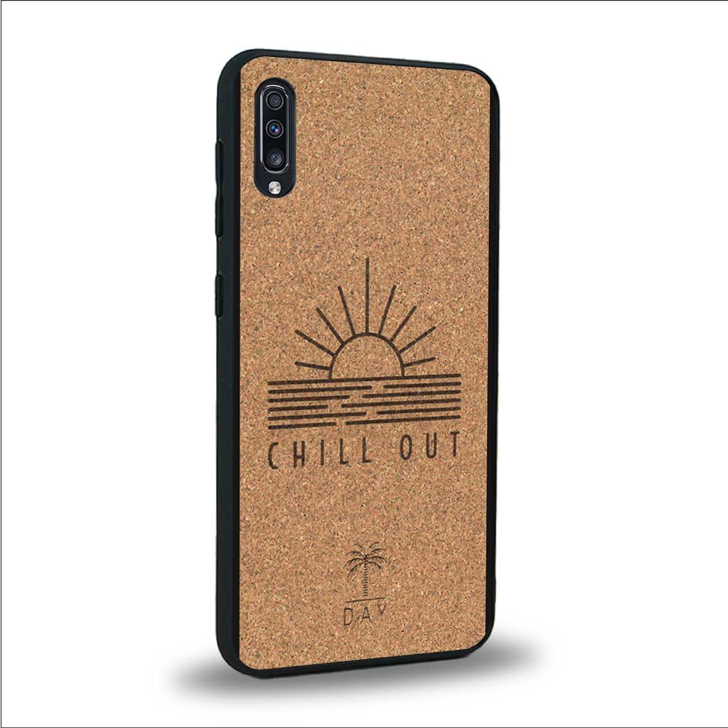 Coque Samsung A50 - La Chill Out - Coque en bois