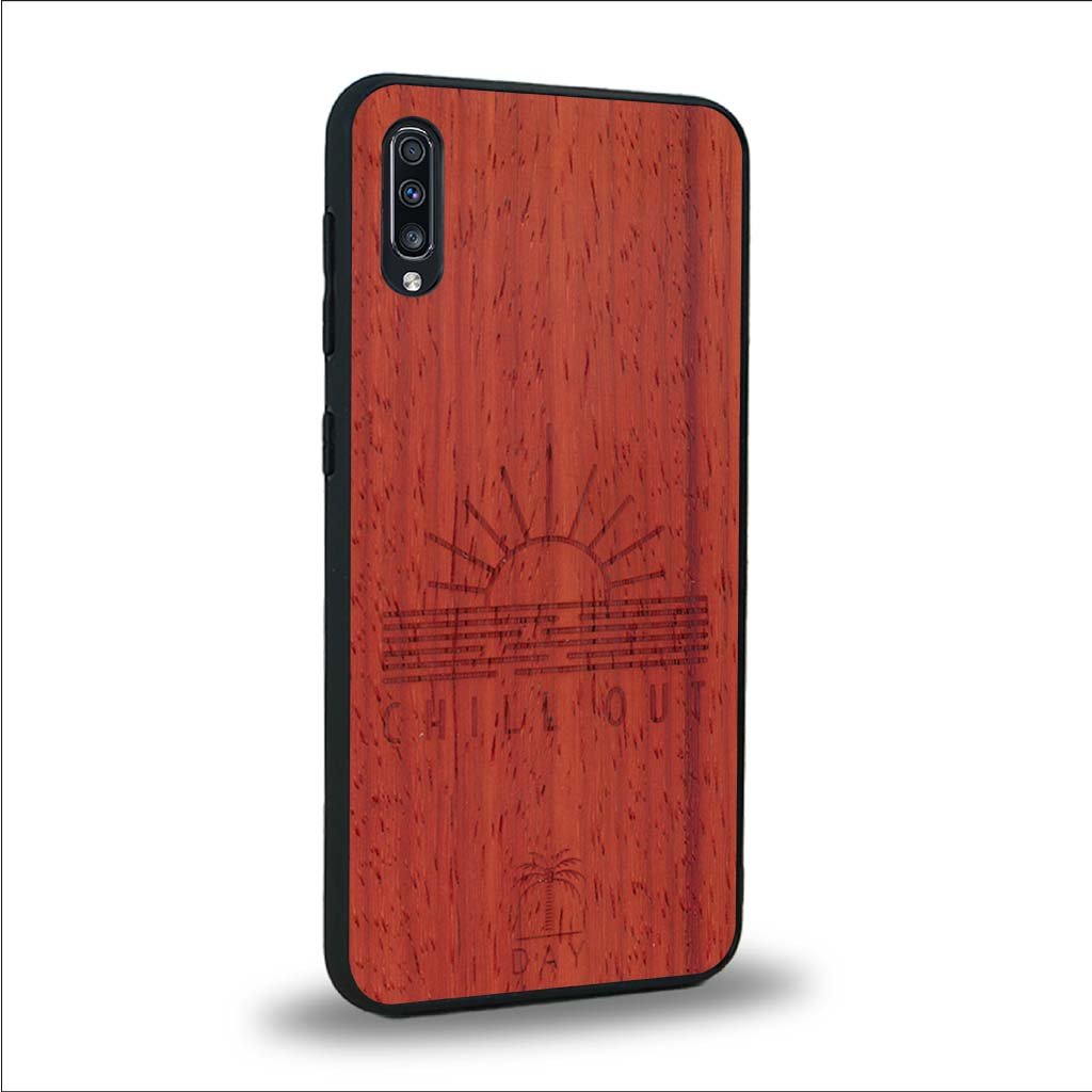 Coque Samsung A50 - La Chill Out - Coque en bois