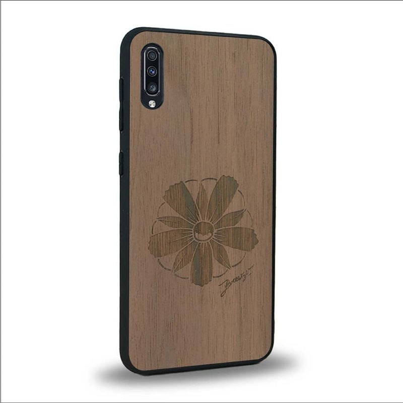 Coque Samsung A50 - La Fleur des Montagnes - Coque en bois